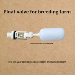 Válvula de flotador automática para tanque de agua ABS para granjas avícolas, interruptor de flotación, válvula de bola flotante automática - Product Image 4