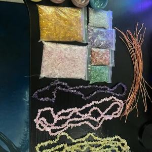 Nuova moda di tendenza naturale fatto a mano sette Chakra gemme chips aumentano energia pietre ghiaia albero con Gaia per <span class=keywords><strong>souvenir</strong></span> - Product Image 6