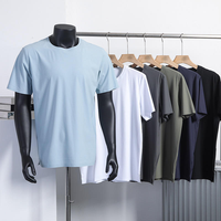 T-shirt d'été décontracté vintage pour homme 100 % coton, séchage rapide, respirant, à manches courtes, brodé, coupe ample, pour sports de plein air