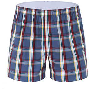 Boxer da <span class=keywords><strong>uomo</strong></span> in cotone 100% traspirante comodi <span class=keywords><strong>slip</strong></span> classici a metà altezza con Logo in vita Plus XXL formato stampa semplice - Product Image 6