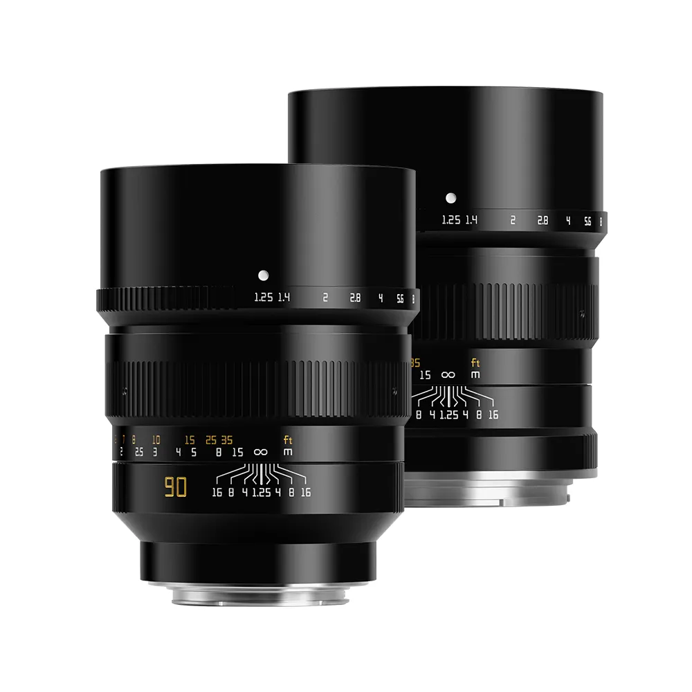 TTArtisan 90mm F1.25 Full Frame Manual Focus Mirrorless Camera Lens for E/Z/RF/GFX/X1D Sony E-Mount A7 A7II A7R A7S A9 A7C