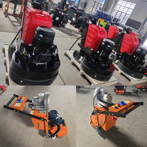 ヘビーデューティー自動4Kwコンクリートフロアグラインダー、遊星歯車システム銅線モーターエンジン＆ポンプ搭載、高速研磨用 - Product Image 6