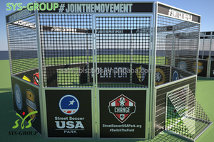 <span class=keywords><strong>Cage</strong></span> <span class=keywords><strong>de</strong></span> football Panna portable d'extérieur 2026 – Nouvelle mini-<span class=keywords><strong>cage</strong></span> <span class=keywords><strong>de</strong></span> <span class=keywords><strong>futsal</strong></span> avec gazon artificiel pour l'extérieur – <span class=keywords><strong>Cage</strong></span> <span class=keywords><strong>de</strong></span> mini-football 1v1 - Product Image 4