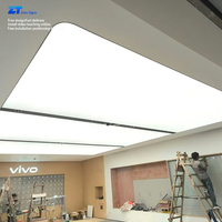 Film PVC pour plafond tendu, film souple pour caisson lumineux, film translucide pour plafond – Nouveauté 2024, prix de gros usine
