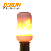 Lampe à effet de flamme LED 3D dynamique, 3W 5W 110V 220V E26 E27, ampoule LED décorative dansante, LED-FLAME