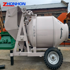 Bétonnière mobile entièrement automatique, économique, 20 m³/heure, petite, portable, haute efficacité, moteur 500L - Product Image 5