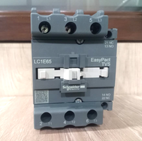 Plc 1pc- Lc1e65m7 Easypact Contactor 3p(3 No)- Ac-3= 440v 65a-220v-new for Warranty Product