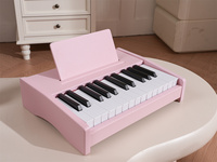 Nouveauté : Piano en bois 25 touches, clavier électronique standard, instrument jouet pour l'apprentissage des enfants, vente en gros