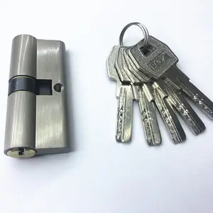 70mm 5 computer keys full zinc Custom brand color box two side lock cylinder