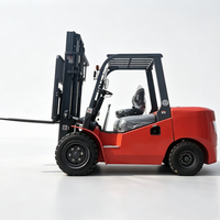 Chariot élévateur diesel 5 tonnes, mât triplex 3 étages 4,5 m, moteur japonais, chariot élévateur conteneur 5 tonnes diesel certifié CE