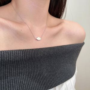 Dylam Unique Jewelry, Fábrica OEM ODM, Collar con Colgante de Plata de Ley 925 y Circonita Cúbica 5A, Joyería Especial Hecha a Mano para Mujer - Product Image 3