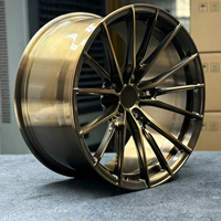 Jantes en aluminium forgé à profil profond 17-22 pouces 5x112 114.3 120 compatibles avec les pneus de course Benz pour voitures, jantes billet