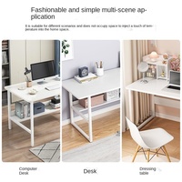 Bureaux d'ordinateur au design moderne, table d'ordinateur portable de haute qualité avec étagère, bureau de jeu