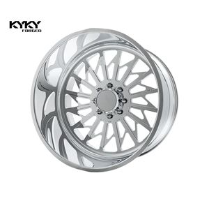 OEM 광택 처리 20X12 22x14 24x12 24x14 26x12 26x14 28X16 단조 트럭 휠 GMC 시에라 RAM 1500 2500 포드 F-150 F-250 F-350용 - Product Image 1