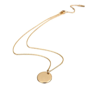 สร้อยคอจี้แผ่นเปล่าแบบโซ่สแตนเลสชุบทอง 18K PVD สำหรับสลักข้อความตามสั่ง |   ตัวเลือกสีเงิน สีทอง และสีโรสโกลด์ - Product Image 5