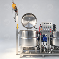Vacuüm suikerzuiveringsmachine fruit vacuüm suikerimpregneerpot groep voor gekonfijt fruit productielijn