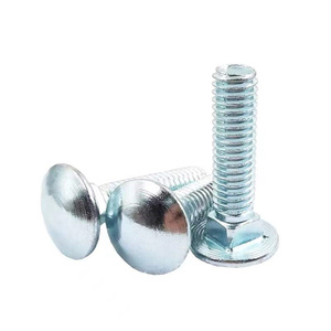 Din 603 Grade 4.8 Black Carbon Steel extra Large Panhead <strong>Carriage</strong> <strong>Bolts</strong> - Product Image 3