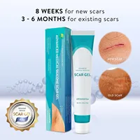 Crème Dépigmentante au Silicone pour Cicatrices de Brûlures et Chirurgie Marque Privée, Gel Réparateur Naturel pour l'Élimination des Cicatrices d'Acné