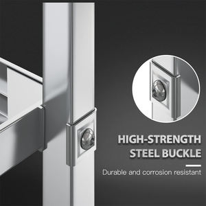 รถเข็นสนามบินสแตนเลสสตีลทนทานต่อการเกิดสนิมแบบ2025รถเข็นงานประดิษฐ์ทำจากเหล็กสำหรับโรงแรมร้านอาหาร - Product Image 4