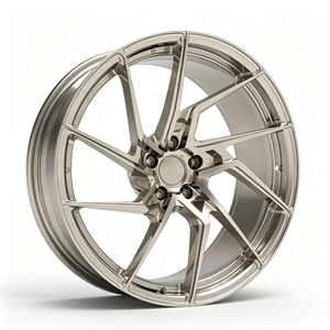 Jantes en alliage forgé chromé multi-rayons Zorlen 18/19 pouces 5x120 pour Audi A8 <span class=keywords><strong>VW</strong></span> Touareg BMW M5 voiture de tourisme - Product Image 1