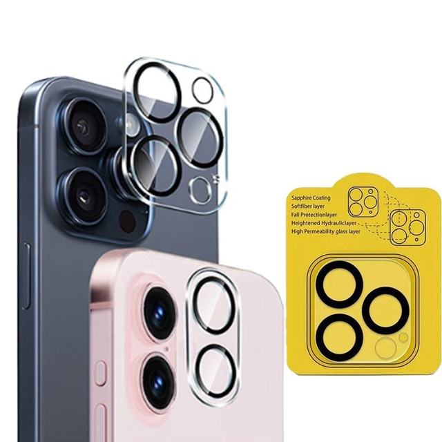 Camera Lens Protector for iPhone 17 16 Plus 16 Pro Max HD Tempered Glass Camera Protector Case Friendly Back Camera Screen Cover