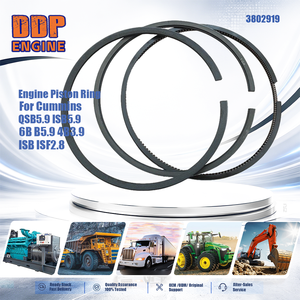 แหวนลูกสูบเครื่องยนต์สำหรับเครื่องจักรก่อสร้าง 3802919 สำหรับ QSB5.9 ISB5.9 6B B5.9 4B3.9 ISB ISF2.8 - Product Image 2