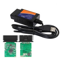 Escáner OBD2 ELM 327 Compatible con For-scan, Modificado para Ford, con Chip PIC18F25K80 CH340, Cable USB Convertido HS-CAN MS-CAN