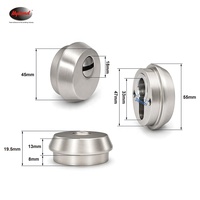 Hyland XF-1 Protection de serrure de porte blindée en acier trempé HRC58, anti-perçage, anti-effraction, anti-vol, protection de cylindre, montage dissimulé