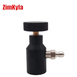 Station de remplissage et de recharge de bouteilles de dioxyde de carbone pour outils pneumatiques, avec valve à raccord rapide de 8 mm pour vannes G1/2-14 - Product Image 3