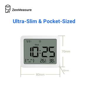 ZenMeasure Hygromètre d'intérieur professionnel haute précision <span class=keywords><strong>pour</strong></span> <span class=keywords><strong>cave</strong></span> à <span class=keywords><strong>vin</strong></span>, thermomètre analogique mural - Product Image 2
