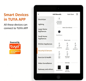 Serrure Intelligente Encastrée Invisible Glomarket Tuya WiFi avec Reconnaissance Faciale et Interphone Vidéo – Sécurité Domestique Économique - Product Image 6