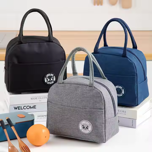 HANFEIZI Cationic Fabric Insulated Bento <strong>Bag</strong> Thermal Cooler Food Containers <strong>Lunch</strong> Tote <strong>Bag</strong> <strong>for</strong> <strong>Work</strong> - Product Image 2
