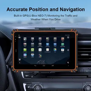 Oem Rugged Android xe máy tính bảng 4GB RAM industriale 7 ''ip65 GPS POS thiết bị đầu cuối hệ thống màn hình cảm ứng gồ ghề máy tính bảng