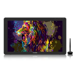 HUION 21.5英寸Kamvas 22 plus 140% RGB高色域数字笔显示绘图平板显示器