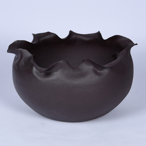 Custom Handmade White Ceramic Sculpture Bowl Modern Abstract Ceramic Ornament Home Hotel Table Decor Wholesale OEM ODM Factory - Product Image 6