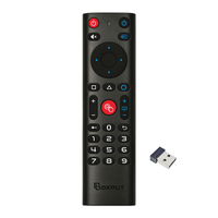 BOXPUT BPR3S Plus, Ratón Inalámbrico con 4 Botones y Aprendizaje IR, con Control de 10m para Android TVBox Q5/IATV Stick Q3 Fire TV Stick, Código Variable
