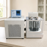 Viscosimètre Ubbelohde ASTM D445, testeur de viscosité cinématique numérique avec bain à basse température