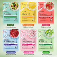 OEM SADOER Professionnel Crème en Feuille Cristalline Éclaircissante à la Vitamine C Bio et à la Centella Asiatica, Hydratante et Nourrissante pour le Visage, Format Voyage