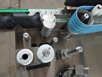 Machine de dépose automatique double, étiqueteuse linéaire, pour colle humide, simple face