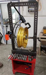 Machine de correction de <span class=keywords><strong>jante</strong></span> en alliage d'aluminium et d'acier pour réparer les moyeux de roue de moto de 24 pouces Redressage - Product Image 3