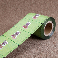 Films en rouleau VMPET PET en plastique laminé imprimé sur mesure pour emballages de bâtonnets de crème glacée, de sucettes glacées, de gelée et de sachets pour aliments surgelés
