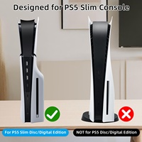 Hub USB DOBE 4 ports pour console PS5 Slim UHD Disc Edition/Digital Edition, prend en charge le port d'alimentation et le port de transmission