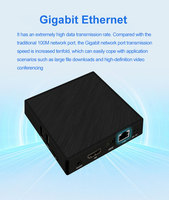 Pemutar Digital Signage 4K Android 11 TV Box Rockchip RK3566 dengan Rotasi Layar RTC, 4GB 32GB, dan Gigabit LAN
