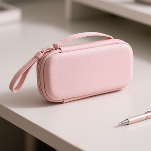 กล่องใส่แว่นกันแดดแบบพกพากล่องใส่แว่นกันแดดทำจากมาการองทำสีตามสั่ง - Product Image 1