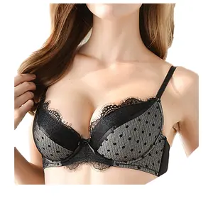 Hot Sexy Lady Bra Underwear Padded Spandex Material Breathable and Adjustable for Adults