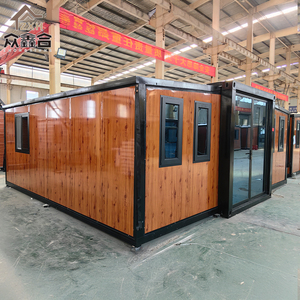 Villa Prefabbricata Dependance Casa Container Espandibile da 40 Piedi e 20 Piedi Casa Mobile Prefabbricata Pieghevole con 2, 3 o 4 Camere da Letto, Bagno e Cucina - Product Image 3