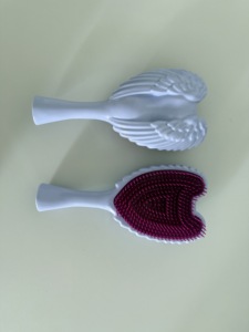 Janeke-Peigne à cheveux en forme d'ailes d'ange, accessoire de beauté et loisirs, brosse à cheveux - Product Image 4