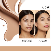 Fond de teint liquide mat imperméable à couvrance totale Last Rose Professional Oil Control 30 ml Vegan Private Label pour tous les types de peau
