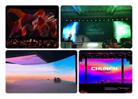 Pantalla LED P3.9 para Interiores y Exteriores, Fondo para Desfiles de Moda, Alta Definición, para Eventos Deportivos en Vivo, con HDR10 e IP65 a Prueba de Agua