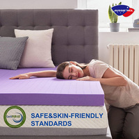 Matelas en mousse à mémoire de forme haute densité près de chez moi, surmatelas en gel 140x200 pour lit double/queen